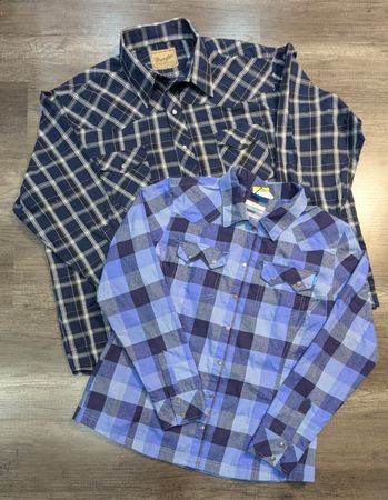 3724 - Western Style Long Sleeve Shirts