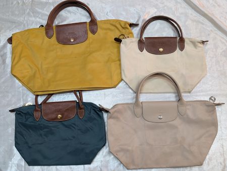 Longchamp Le Pliage Bags – Lot of 20 | Mixed Sizes & Colours | Pre-loved