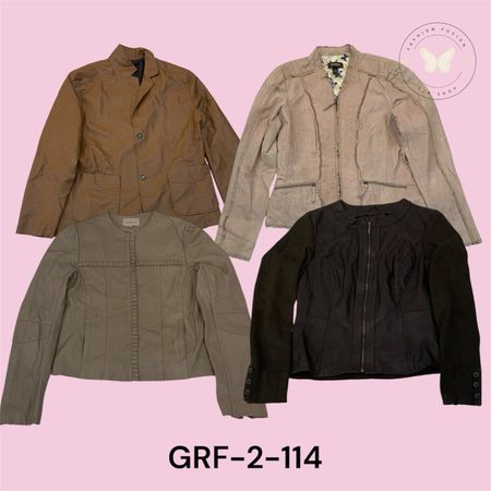 Men’s Classic Zip-Up Leather Jacket – Everyday Wear  (GRF-2-114)