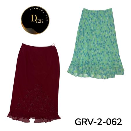 Y2K Poly Skirt Mix Bundle – Cute & Retro Fashion Collection (GRV-2-062)
