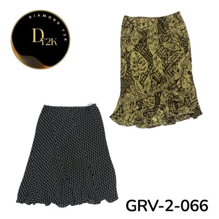 Y2K Poly Skirt Mix – 2000s Inspired Trendy Skirts (GRV-2-066)