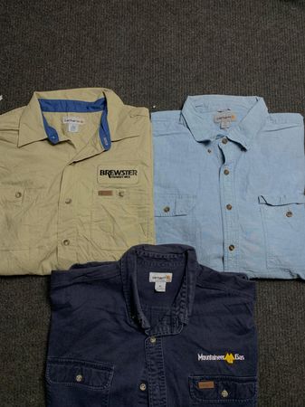 Vintage Carhartt Shirts Lot of 10 Pcs | Serial #596
