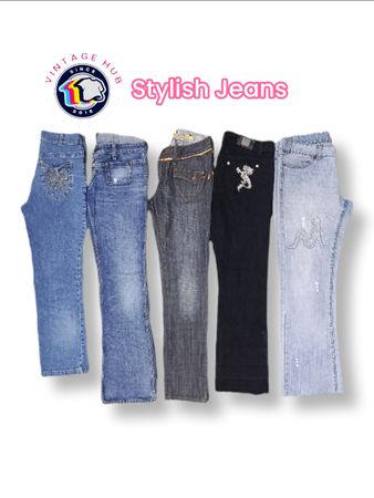 Jeans stylés Y2K