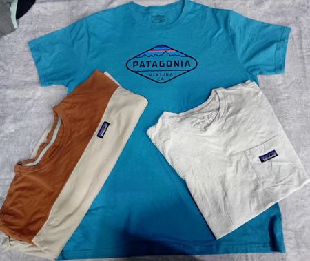 CR6538 Patagonia Round-Neck T-Shirts