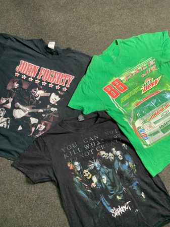 Print T-Shirts Lot of 10 Pcs | Serial #599