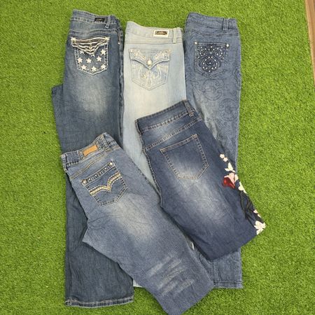 AV-0957 Y2K Style Jeans