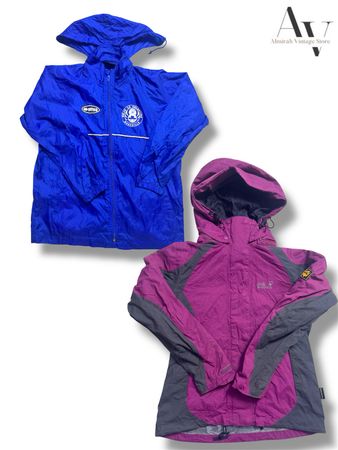 Branded lacoste jacket wolf skin Reebok