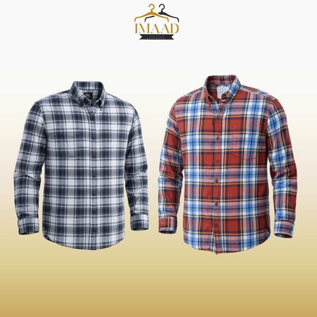 Branded button-up shirts