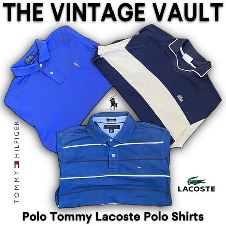 Polo Tommy Lacoste Polo Shirts