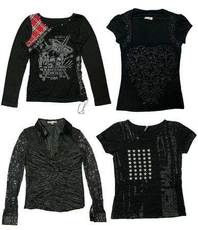 Y2K Night Out Tops: TT-146