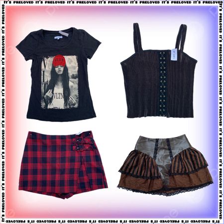 Metal Queen Set - tops, dresses, skirts SS-1987)