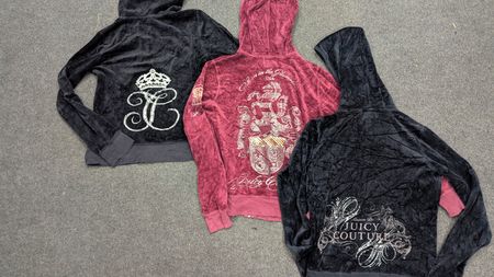 SD 349 - Juicy Couture Premium Tops| Y2K Velour Vintage Tops