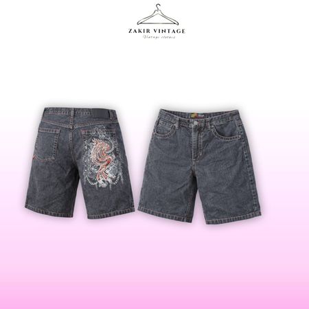 Shorts en denim Hip Hop