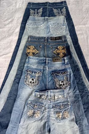 CR6546 Y2K Flare Jeans