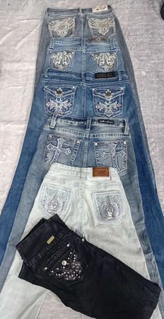 CR6547 Y2K Flare Jeans