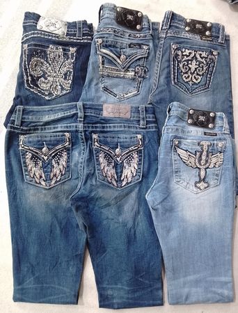 CR6552 Miss Me Flare & Straight Jeans