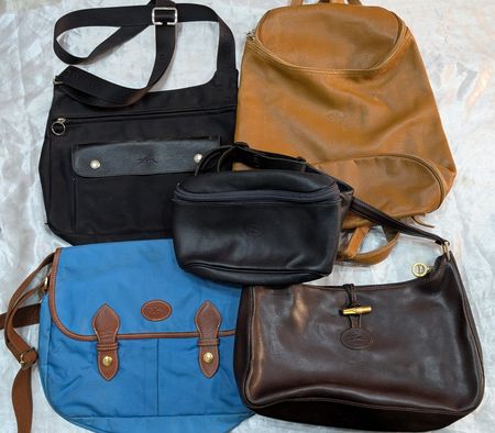 Longchamp Bags – Mixed Lot | Mix Sizes, Designs & Colours | Pre-loved