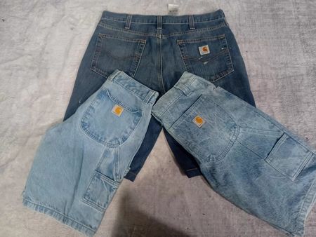 CR6572 Upcycled Carhartt Shorts