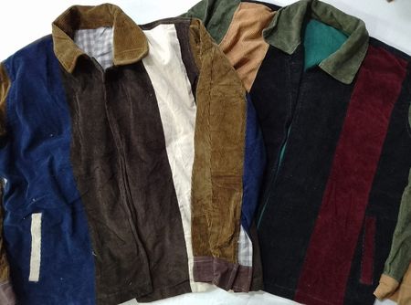 CR6578  Upcycled Corduroy Jackets