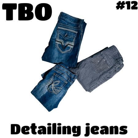 Y2k detailing jeans  (#12)