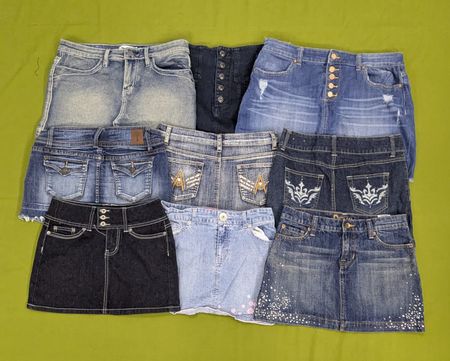 💥 RV2168 Denim Skirts