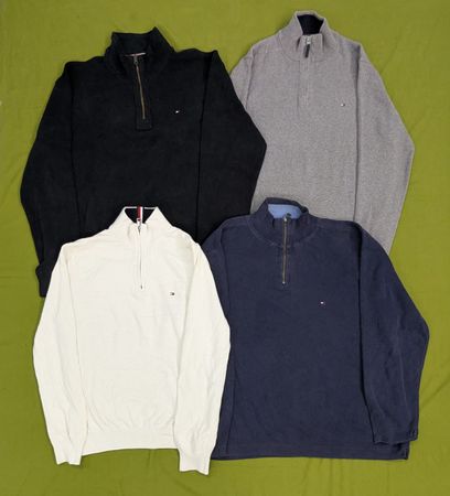 💥 RV2182 Tommy Hilfiger 1/4 Zip knitwear