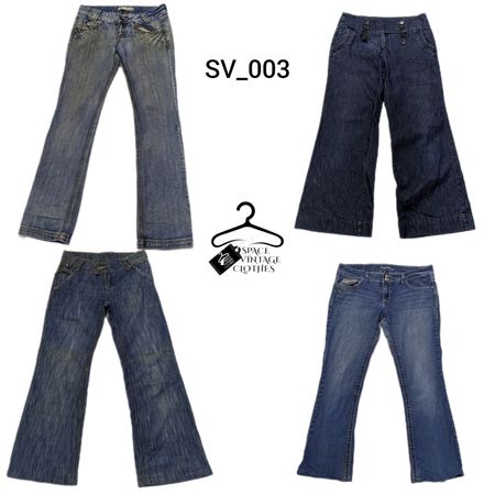 Y2K Flared Jeans (SV_003)