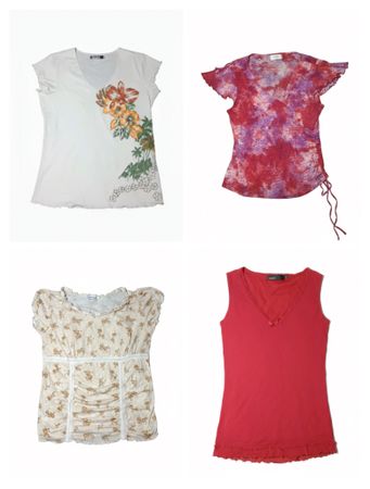 Y2K and Modran Top not sleeve 14 pieces