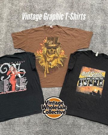 Vintage Graphic T-Shirts - (14/02)