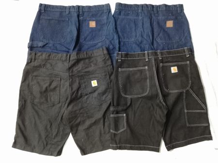 CR6604 Upcycled Carhartt Shorts