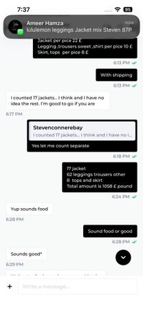 Custom handpick Lululemon mix