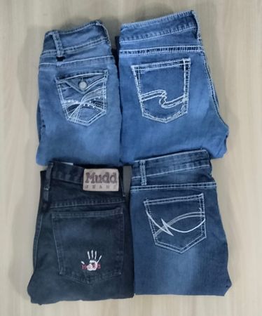 JA 0580 Women’s Embellished Flared jeans