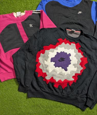 Upcycle Nike Patchwork Sweatshirt