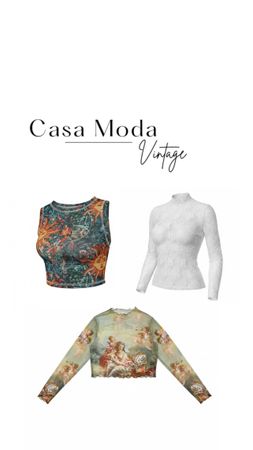 Y2k European Mesh Tops 1302262