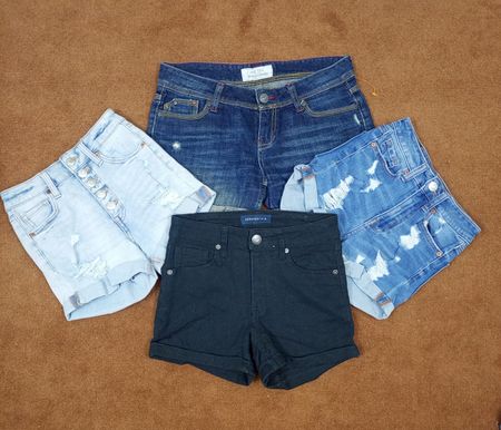 Aeropostale Mini Denim Shorts