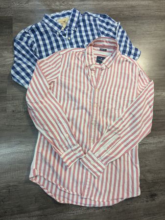 3759 - American Eagle, Hollister, Aeropostale Full Sleeves Shirts