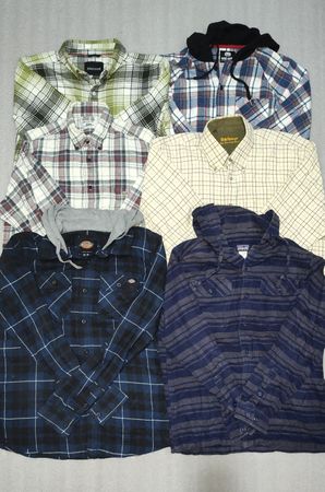Chemises en flanelle Barbour et marques mixtes