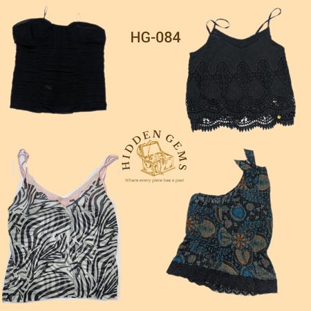 Y2K unique printed tops (HG-084)