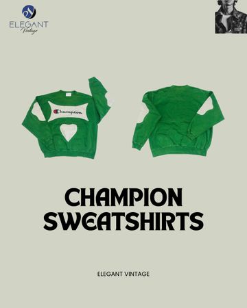 UPCYCLED champion Sweatshirts - EVR0112