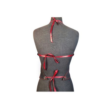 UPCYCLED BUTTERFLY DENIM BLACK TOP