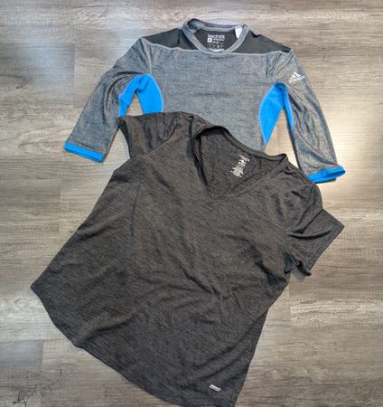 3783 - Under Armour, Adidas, Athletic, Columbia Unbranded Long and Half Sleeves T-Shirts
