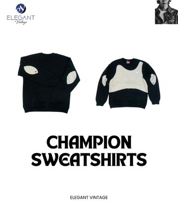 UPCYCLED Champion Sweatshirts - EVR0124