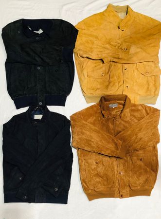 Suede Leather Jackets – Rib, Flight & Bomber style