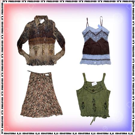Deep Woods Collection - tops, dresses, skirts (SS-1985)