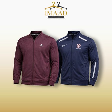 Branded track jacket