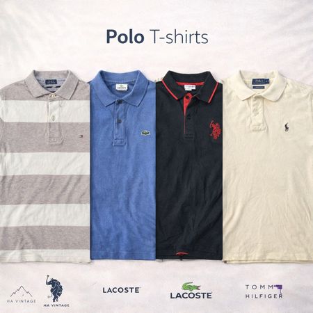 Mix Branded Polo T-shirts