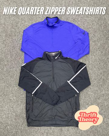 Nike Quarter Zipper Sweatshirts - (16/02)