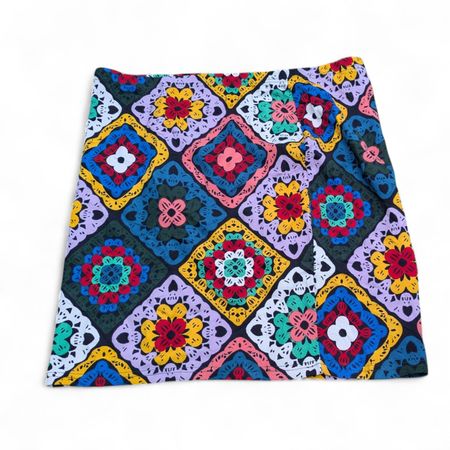 SA#433 Y2k floral print mini skirts