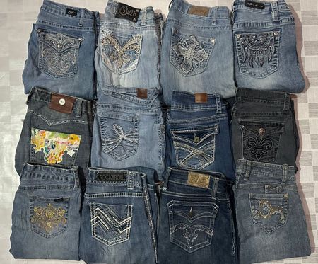 ANGELS AND OTHER MIX BRANDS JEANS (ID 1363)