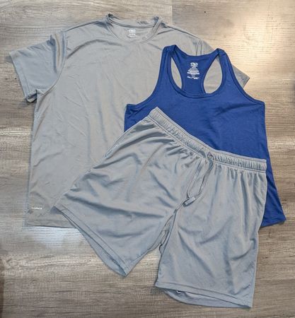 3802 - Athletic Shorts, Muscle Tank, Long and Half Sleeves T-Shirts